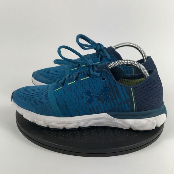 Under Armour Speedform Gemini 3 Blue Running Shoes 1298662-953 Women’s Size 10.5 - Picture 8 of 12